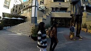 African Lesbians Flirting in Taxi, Moving to Intense Pussy Eating in Bedroom. Wet Ebony Action Unfolds.