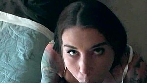 Felicity Feline Sucks Some Dick At Home