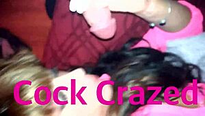 i'm so cock crazed while crossdressing, craving that big cock