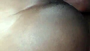 extremely wet cream pie floods her tight pussy