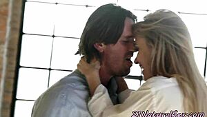 Big booty babe casually rides that fat cock