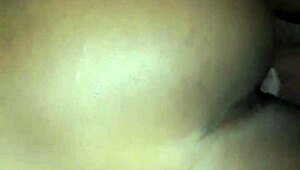 extremely wet cream pie floods her tight pussy