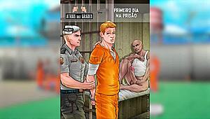 Atr�s Das Grades - Primeiro Dia Na Pris�o - Agradinho Especial Pro Companheiro De Cela