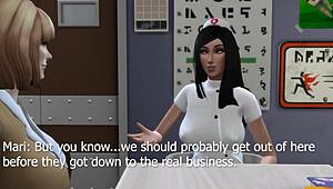 Prison School Hospital Scene from Anime