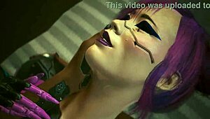 Rita wheeler experiences laguna bend sex scene in cyberpunk 2077 ultra settings