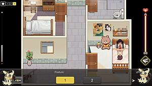 I Am Playing Hentai Game Village Rhapsody Part 4, Fucking In The Ranch