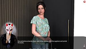 kate bends over outdoors in maid skirt, so hot 🔥