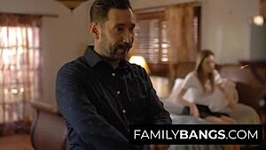 Horny Family Teen Craves Stepdad’s Dick Deep in Her Tight Cunt - Ashley Lane, Tommy Pistol