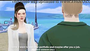 Experience the future of 3D porn with this hot game-like preview