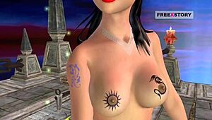 Hot Damn! Indian Teen’s 3D Cartoon Poses Are Pure Fire!