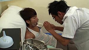 Doctor, are you gonna bareback this Asian twink patient all day? I see that raw action!