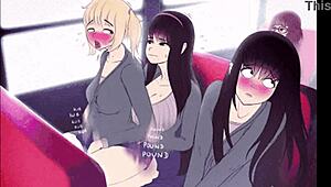 i love this cartoon shemale femdom scene, it's so hot