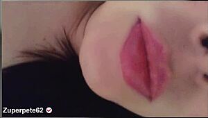 Just woke up, husband leaves, and I'm naked masturbating for you