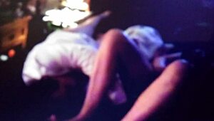 Me and a friend from the office chatting about work