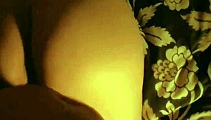 Real couple moans during big ass creampie orgasm