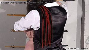 bbw nimue whipped and spanked in dungeon