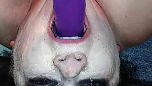 Ms. TL Throat Takes Dildo Deep!