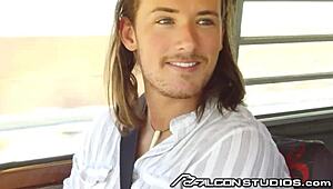 Friends Pick Up Twink for Wild Spit Roast - FalconStudios