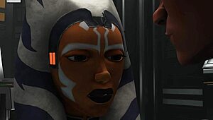 forbidden emotions star wars parody with hentai action