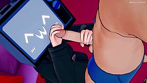 Телебаба хочет секса перед сном