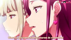 Enjoying the Japanese Anime Episode with Spanish Subtitles