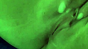 my wife gives late night fingering in private homemade session