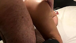 anal fucking with my bitch in the shower