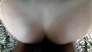 Fucking A Submissive Slut In The Woods!