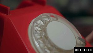 Cute Girl Enjoys Kinky Masturbation To Dirty Phone Call