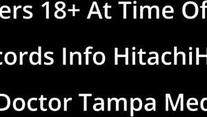 Human guinea pig Lainey moans with Hitachi wand orgasms in Florida lab