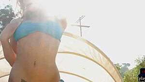 Big Natural Tits Milf Model Struts Curves