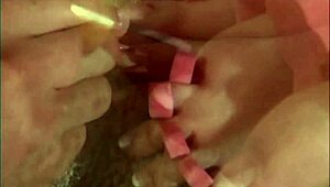 Katie Morgan Foot Fetish Wet Toes And Pussy Fucking