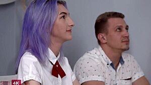 i'm mia cheers, skinny teen with two cocks in me