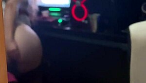 I Caught Stepsister Masturbating to BBC Threesome Video!