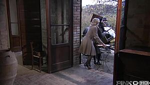 Stunning Italian Blonde Fiamma Monti Outdoors