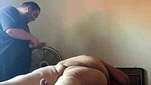 Mature Bbw Got A Relaxing Massage From Therapist