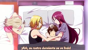 Enjoying the Japanese Anime Episode with Spanish Subtitles