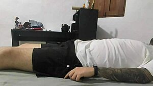 hey, my little stepsister snuck into my room while I rested and sucked me off!