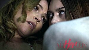 She says, wet scissoring leads to cum in mouth orgasm