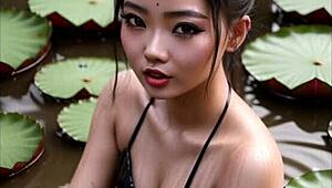 chiasa, 18-year-old japanese girl in christmas hentai special