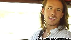 Friends Pick Up Twink for Wild Spit Roast - FalconStudios