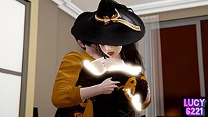 happy halloween with wild costumes and thrilling surprises