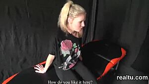 Seductive Czech Teen Stripped and Plowed in Hypermarket POV