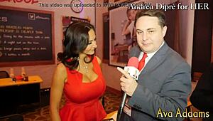 Ava Addams teases with boobs for Andrea Diprè in hot scene