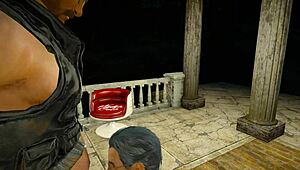 chief engineer myers gives a sucking reward