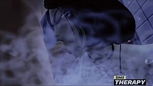 gothic babysitter fucks big brother in sims therapy.