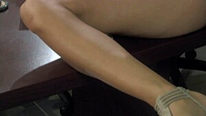 i love fucking my colleague's huge cock on the table