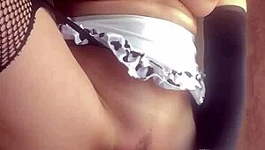 Wow! She's Fucking Herself Hard with Her Favorite Dildo!