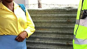 Hey, night guard here, I’ll protect you for a quick cumshot deal!