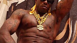 Big black hairy dick worship by hallelujah johnson in the neighborhood